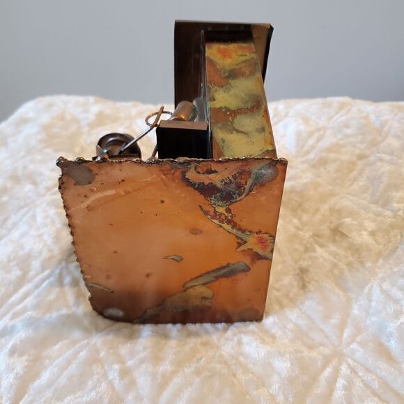 Vintage Brass Copper Tin Musical Saloon Metal Art Sculpture - Picture 7 of 10